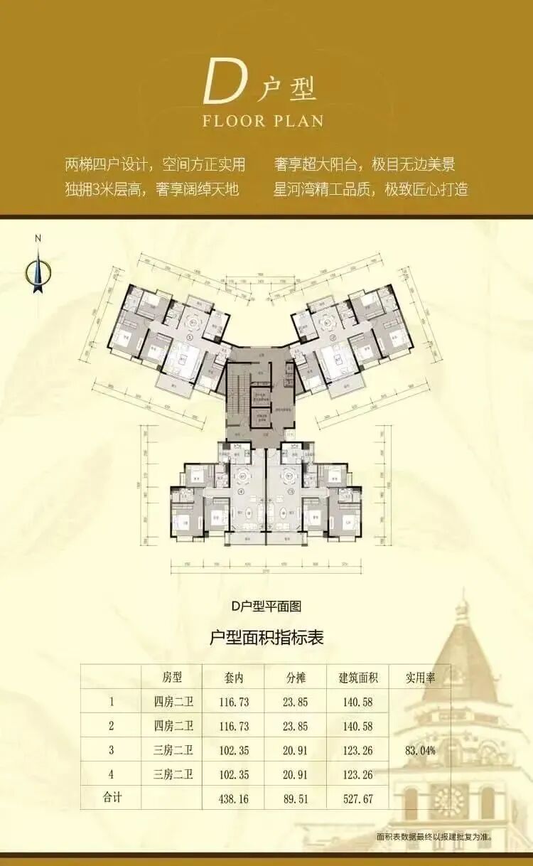 黄埔科学城星河湾萝峰周末开盘，建面130-265m²！