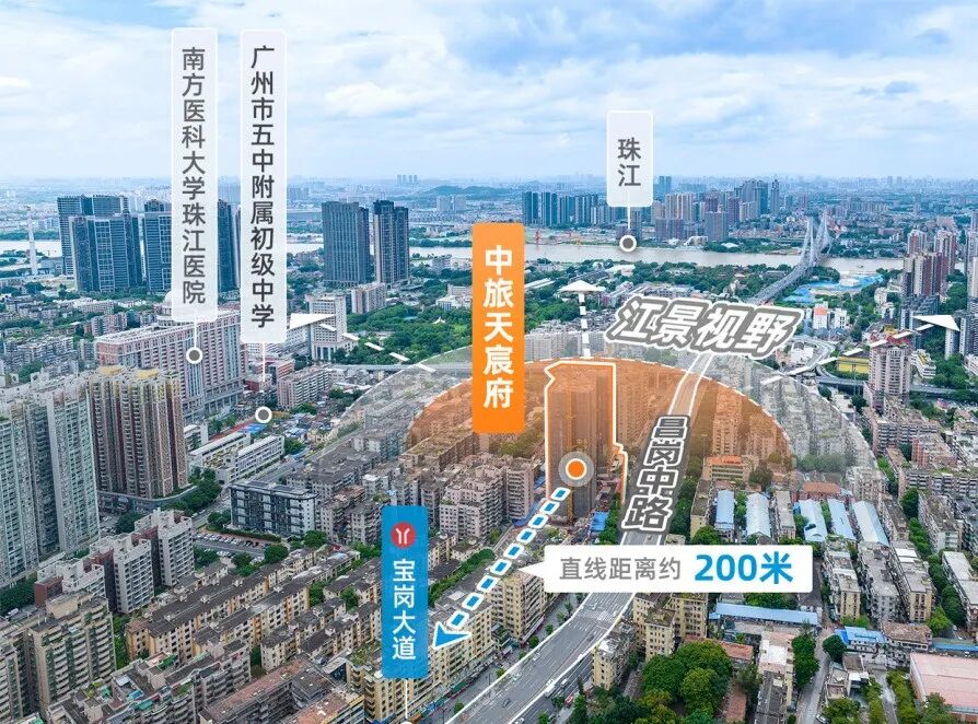 海珠中旅天宸府82-120㎡三四房