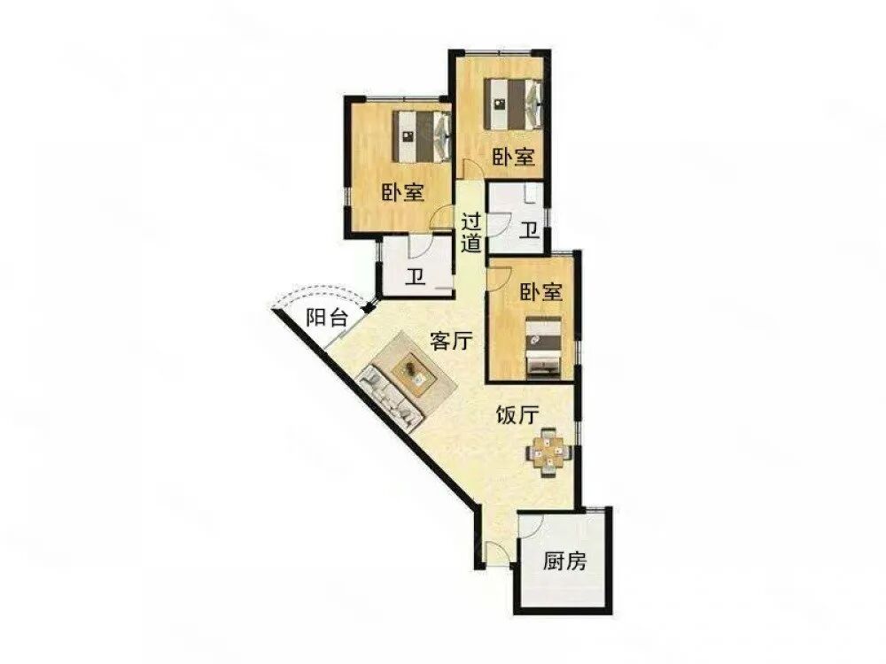 广州天河北二手房，名雅苑，128平，总价850万！