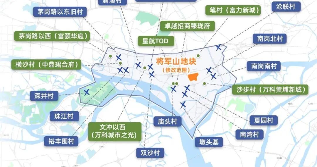 商业变巨无霸宅地，合生悄悄布局，万科黄埔新城助力