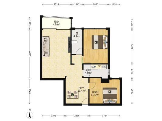 天河北总价620万 | 南骏园，97平，证满5年、学位不占用、看房方便！