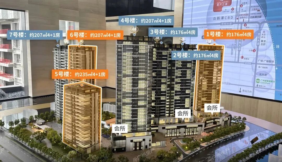 价值100万以上的江景盘【星河江缦】，又被荔湾惊艳了！