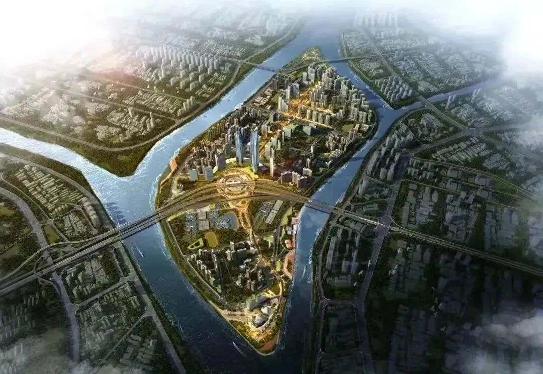 荔湾大坦沙上新，凯德双桥新作，户户都望江！74-104㎡