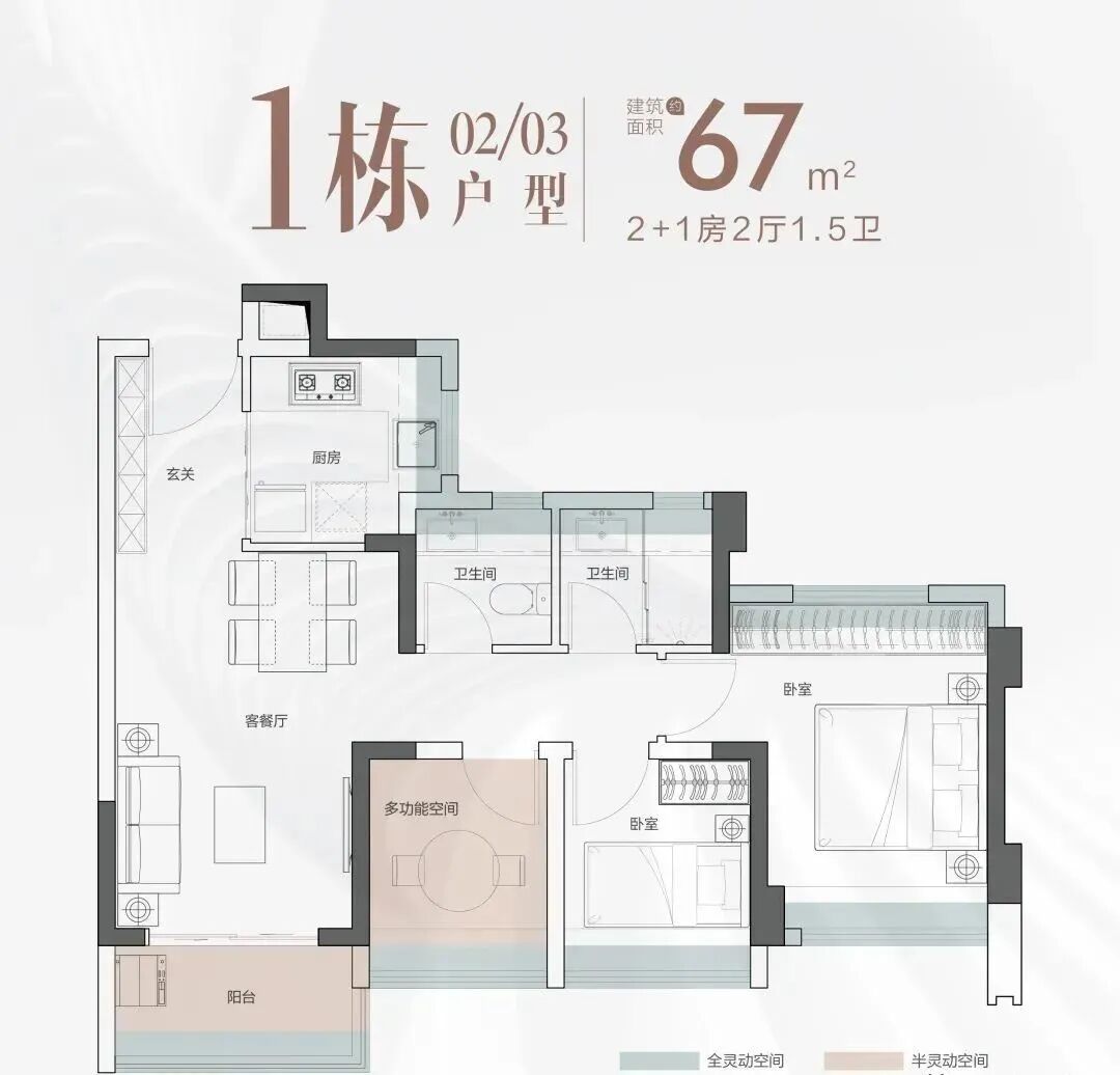 总价不到200万，买白云TOD三房！