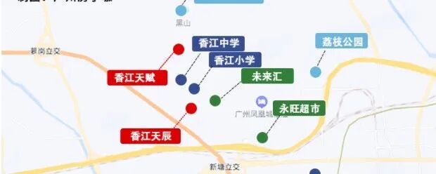 增城香江天辰，总价122万起南向三房！