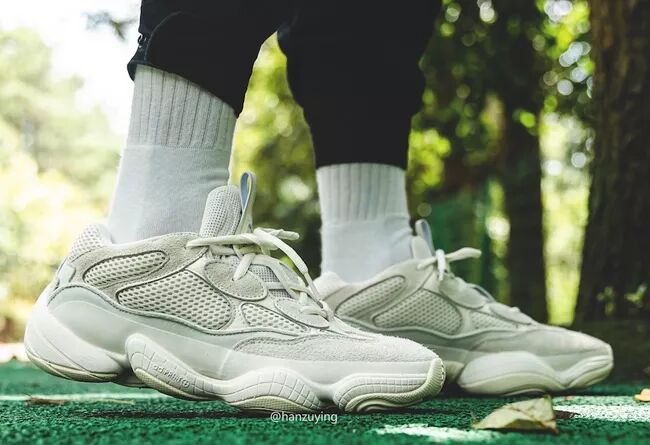 Adidas Yeezy 500 Kids Bone White Zero 's