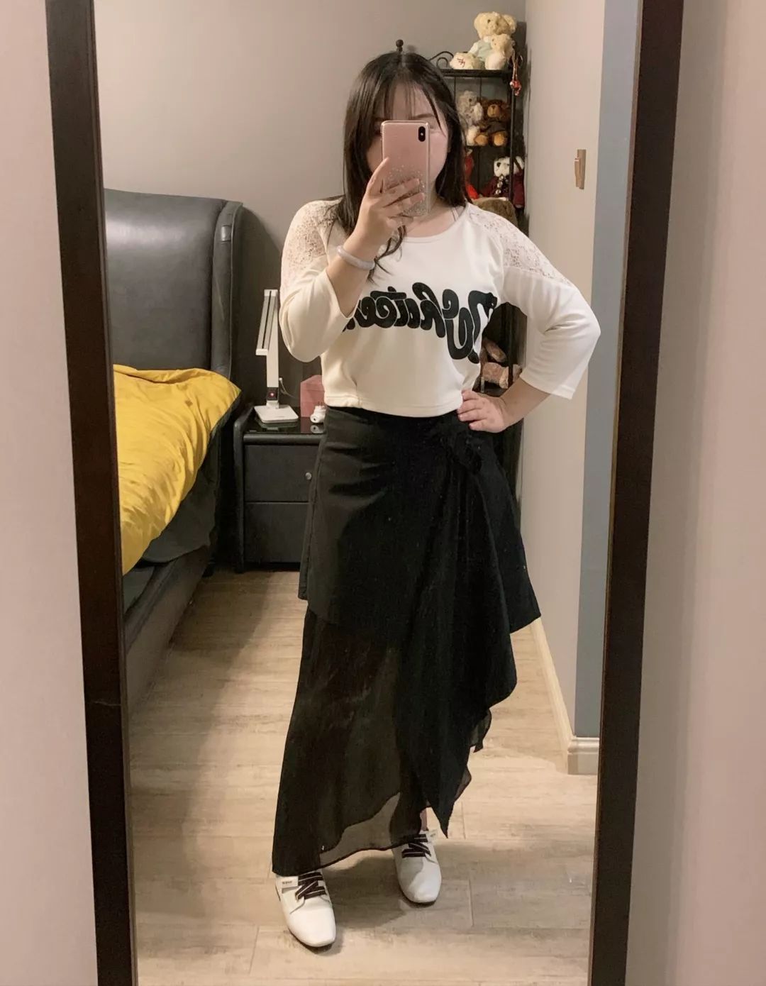 素人演绎身高158体重130我选择这样穿