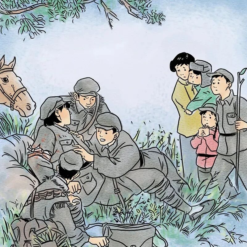 当杨芝芳听说胡宗南部队要轰炸延安的消息后,她匆忙赶回保育院开始做