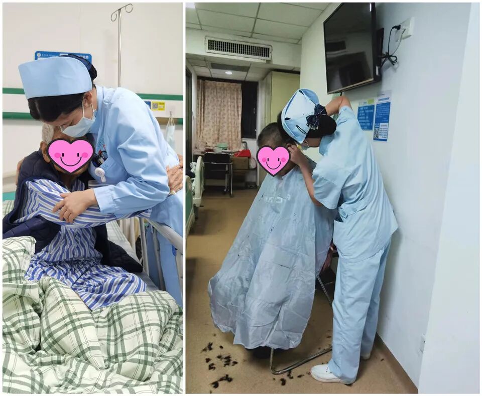 住院21天，爱美的婆婆向护士提出了一个请求……