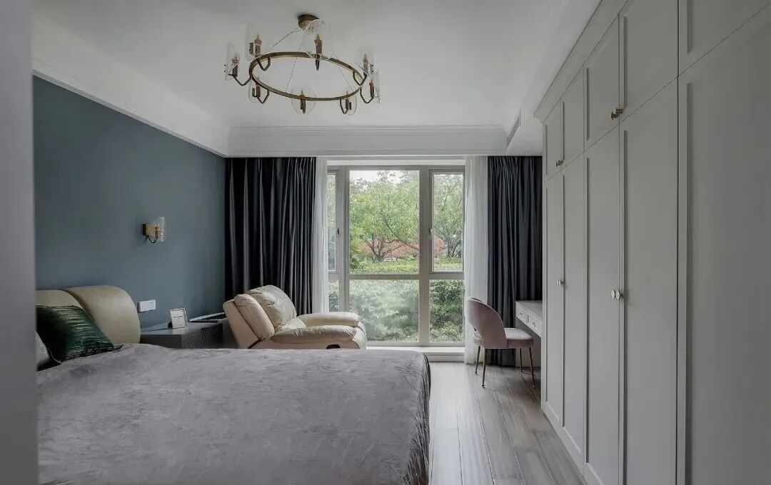 120平墨绿点金小轻奢，简美混搭三居室