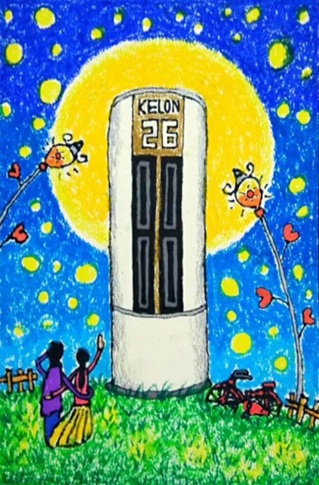 获奖名单公布科龙七夕空调代我说爱你创意绘画大赛