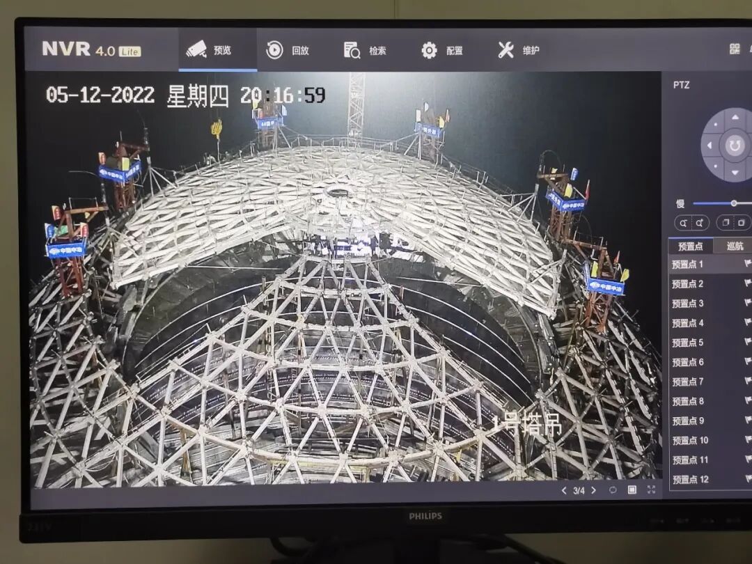 震撼！世界最大球體建筑穹頂提升的圖6