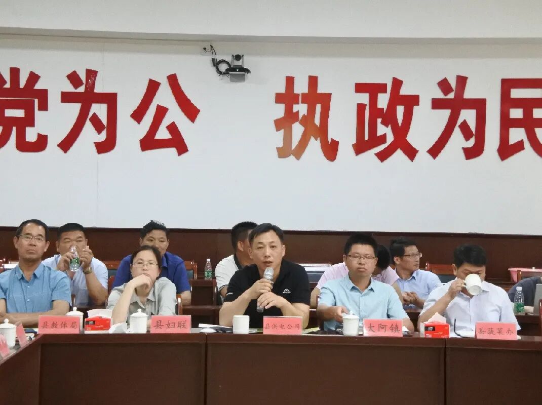 大阿镇乡村振兴示范村建设规划评审暨推进调度会召开 | 信丰县信息