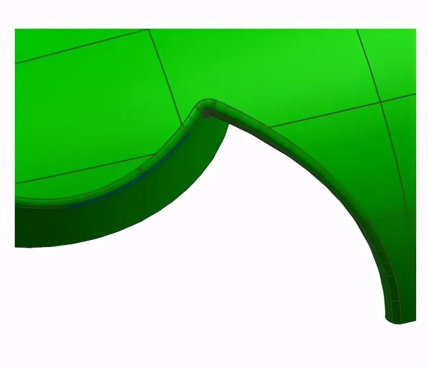 汽车模具转角分型面做法的图6