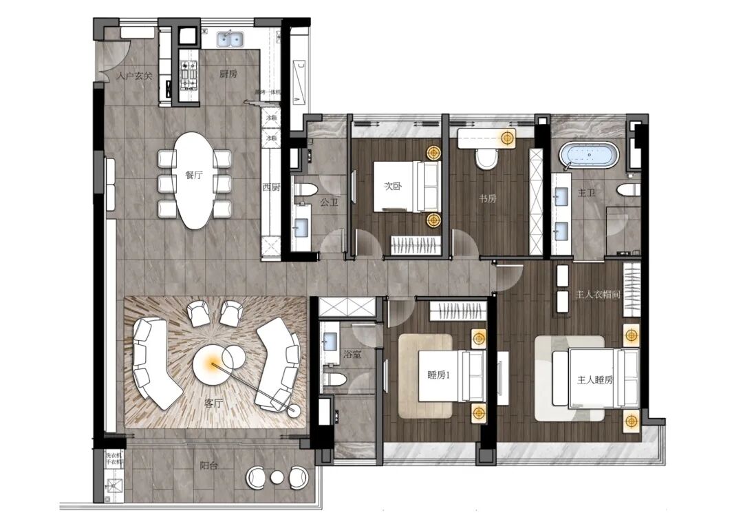 吹风7万/㎡，和樾府新规划曝光！全是大平层