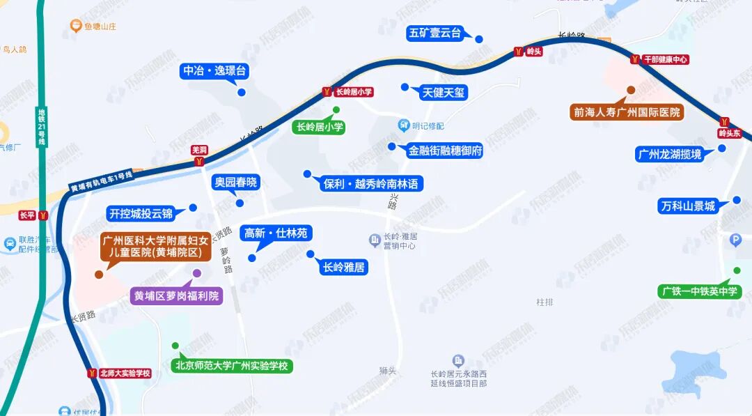 黄埔元贝旧改，周边在售楼盘有哪些？