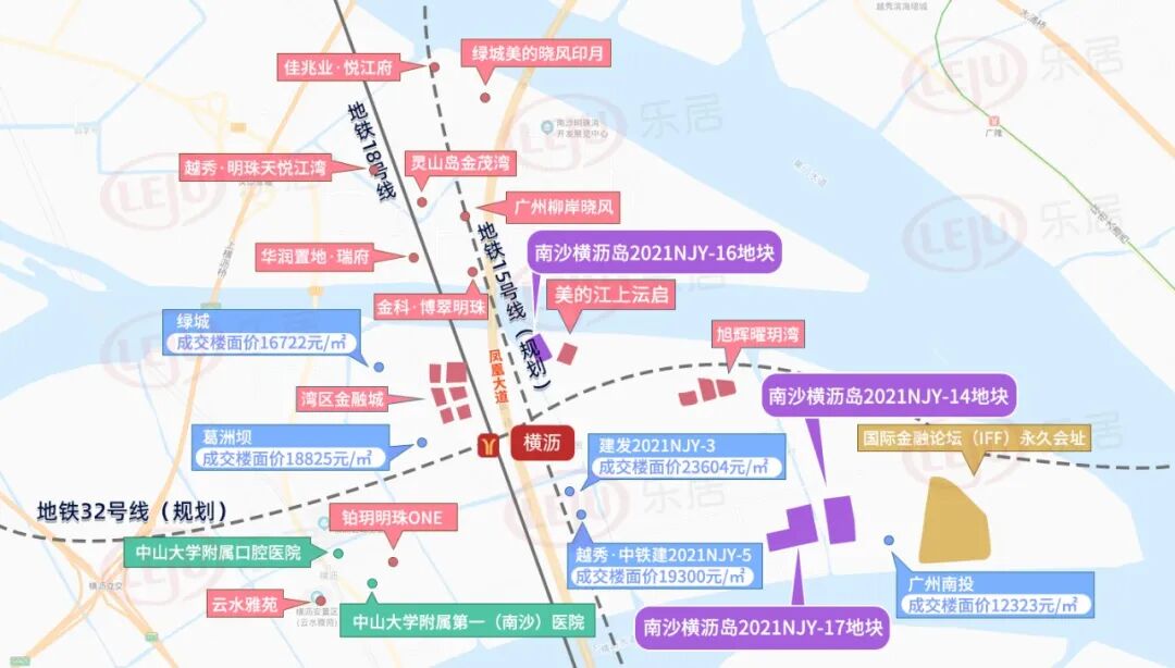 3栋住宅！*高33层！横沥岛全新江景盘规划获批