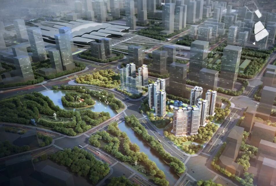 投资100亿的南站TOD，有两栋住宅获批