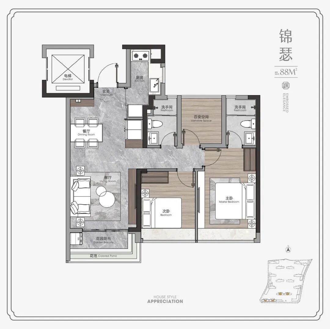 荔湾保利锦上印准备开盘！建面88-126㎡