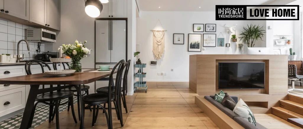 60㎡奇葩户型藏下8大功能区，凭空又多60㎡？