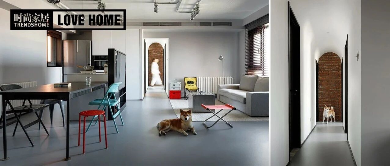 123㎡工业风，拆成“毛坯”却高级到出圈儿?