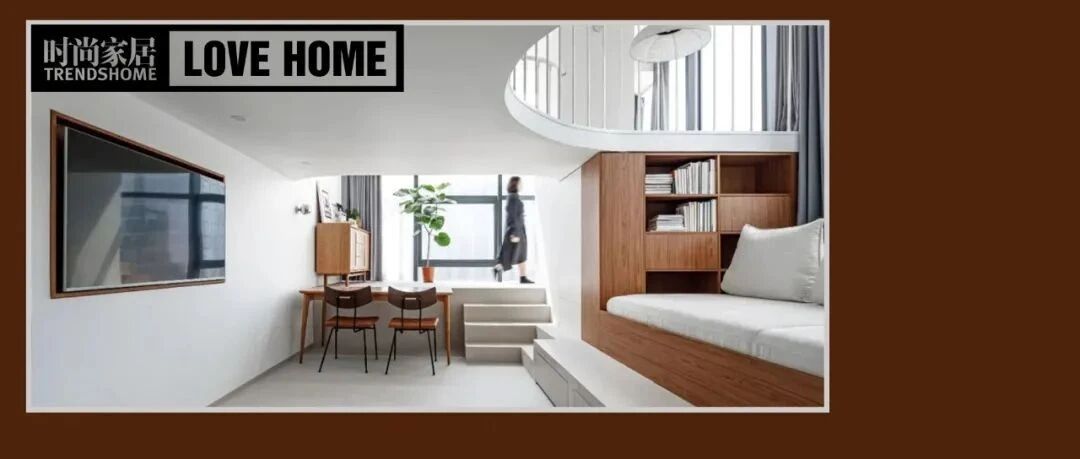 她在家里造桥，40m²的loft装下母女二人舒适居，面积翻倍！