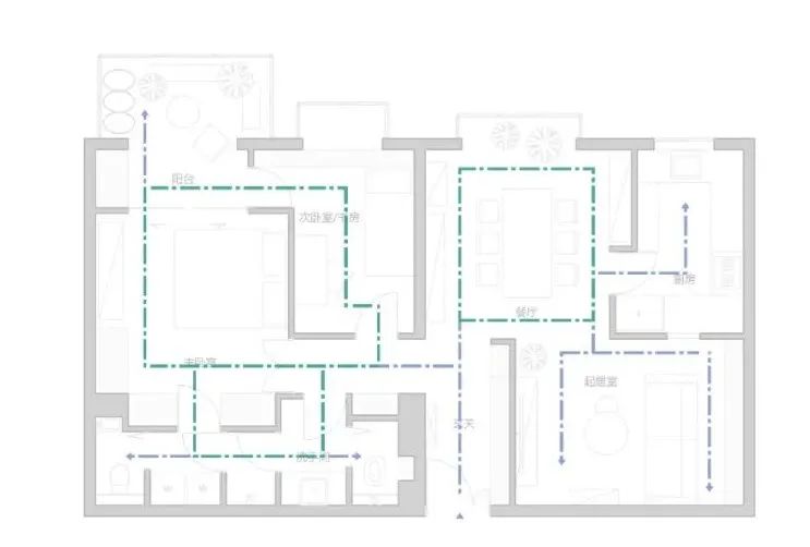 植物園和博物館通通搬進80㎡，這個家了不起 家居 第26張