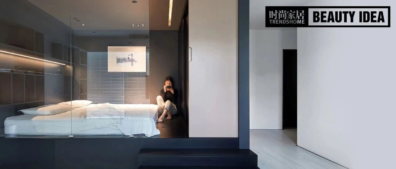 房子里建房子，这个42㎡的迷你户型私密还有料！