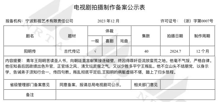 12月電視劇備案佳偶天成等影視化雲襄傳2等已備案