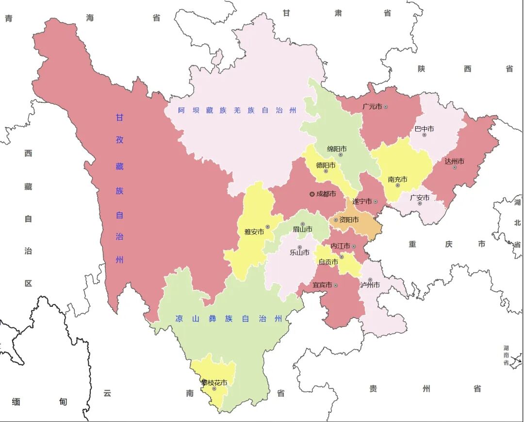 四川有多少个市