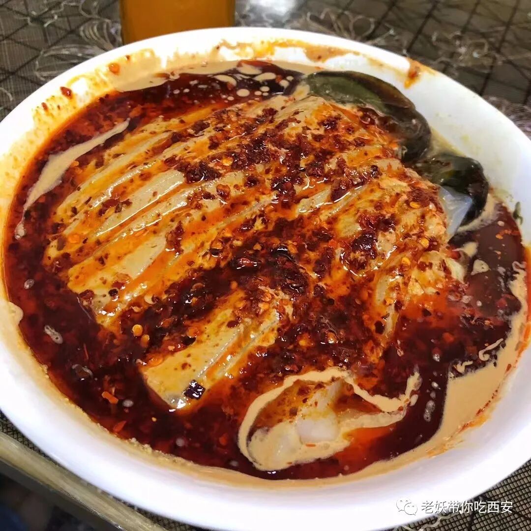 回民街的黑暗料理NO.1 卤汁凉粉在西安是怎样的存在