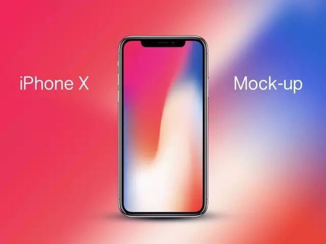 IPHONE X 和 IPHONE8展示模型免费打包下载(包含PSD+sketch源文件)(图3)