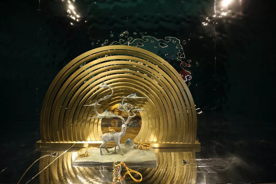 周大福周大福全球高校橱窗设计大赛艺术展隆重开幕