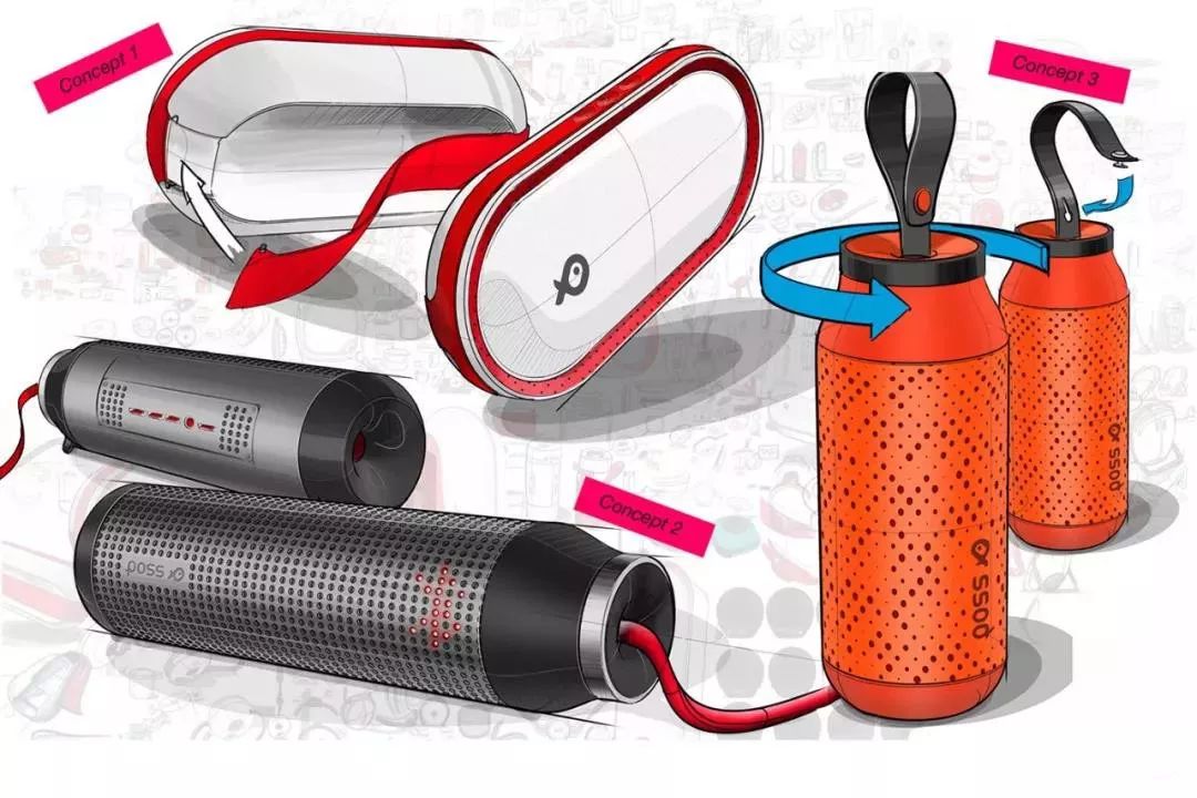 “致敬工業設計師”——（草圖、效果圖、手板、生產）設計過程展示(圖6)