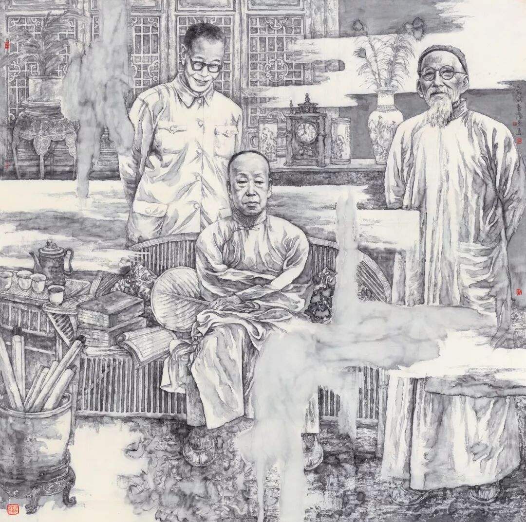 �UԴ���c���ֿ��黨���Ķ�ͩ�����Pī���� ������s8��28�գ���(d��ng)����ɮ�׌��Ї������ް�Y(ji��)�I(y��)��Ʒչ��ͩ���e��