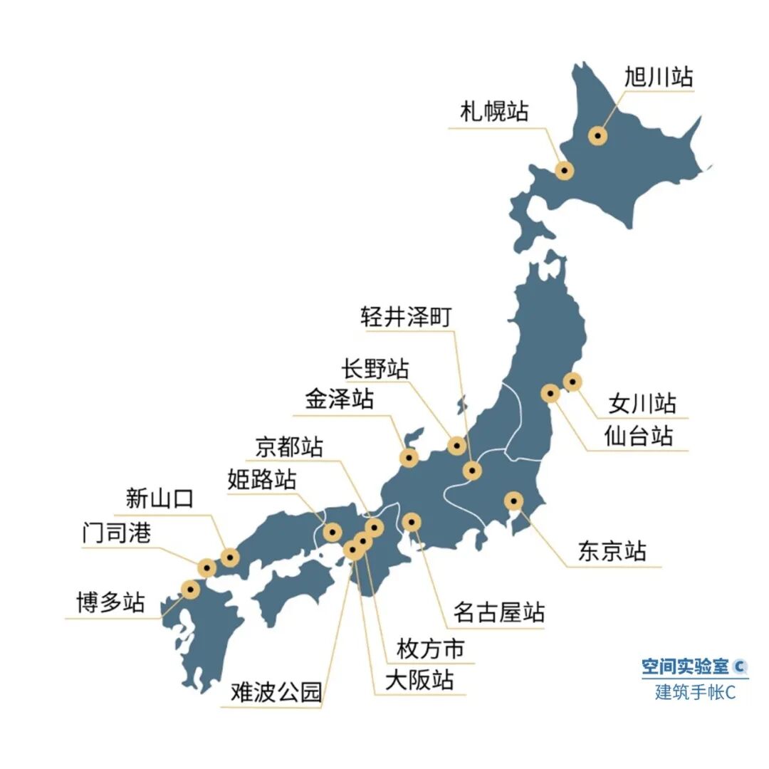 轨道上的日本 40个日本车站导览 建筑手帐c 微信公众号文章阅读 Wemp