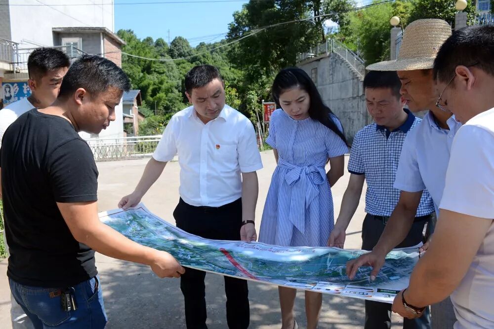 白源街党委书记袁子安督导新农村建设工作 - 工作动态 - 安源区政府