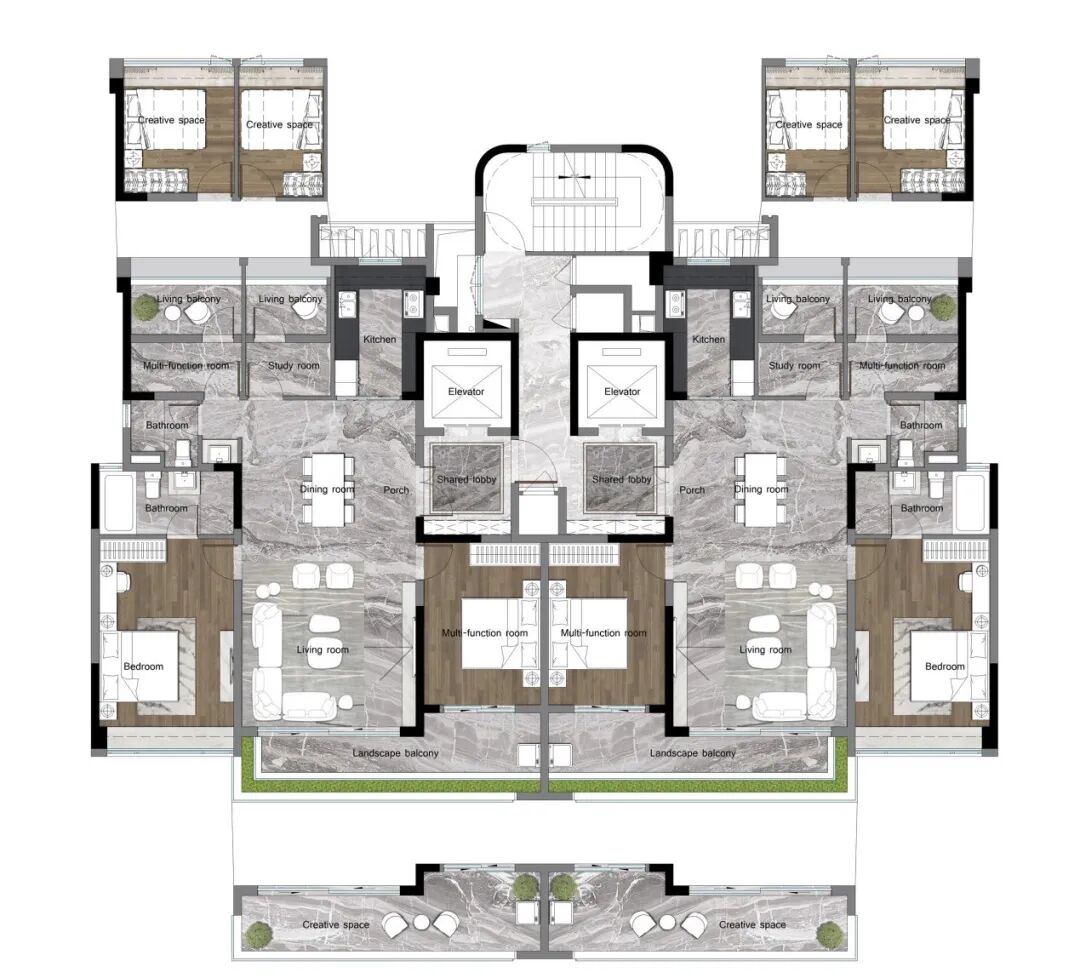 海珠【保利湖光悦色】私梯入户 127m²-200m²，*圈层的选择！