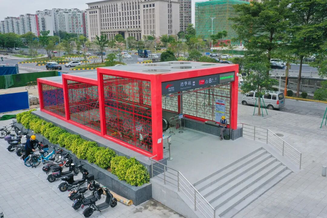 佛山地铁2号线一期17个站点出入口位置全曝光