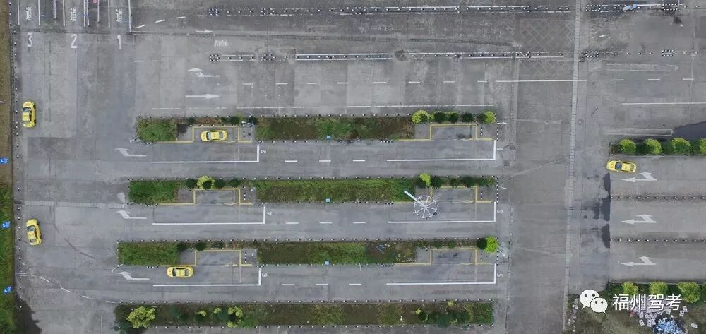 福州科目二(前山)考场航拍图