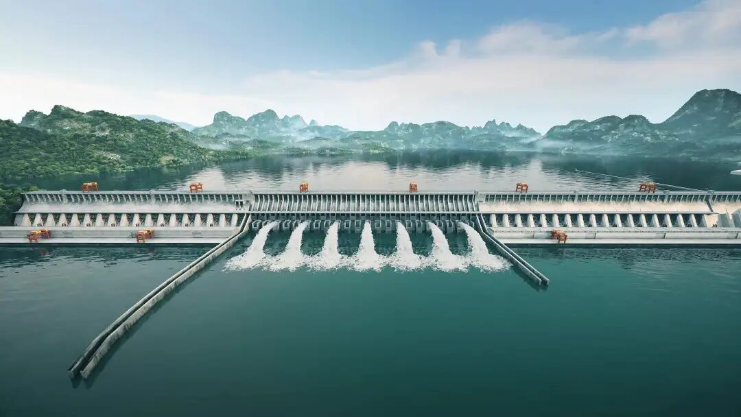三峡大坝水电站 三峡大坝 水电站 湖北宜昌 地标 水电之都 水利水库 枢纽 工程 长江 航运 发电 绿色能源 环保 4k 湖泊航拍 山水 风光 ...