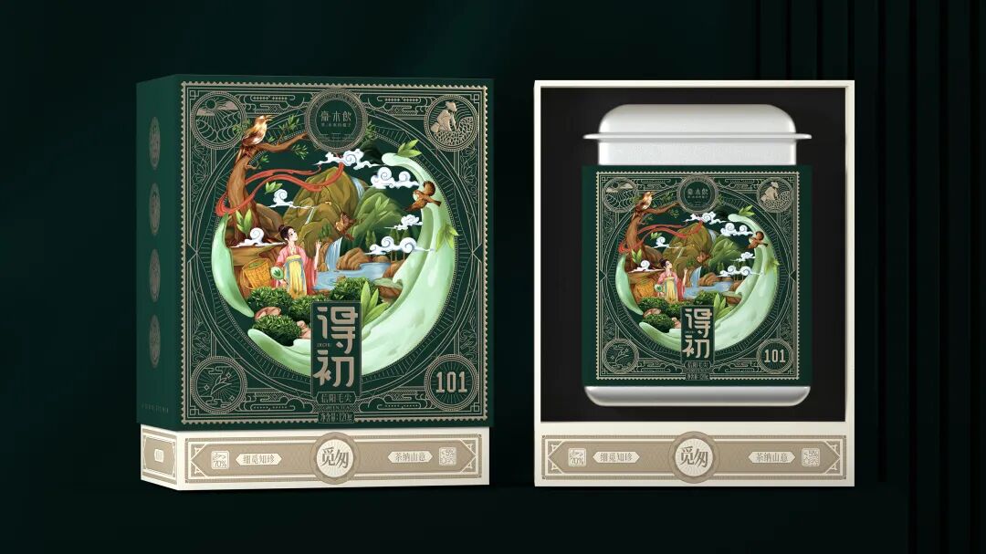 这些茶叶包装设计参透了茶本来的样子