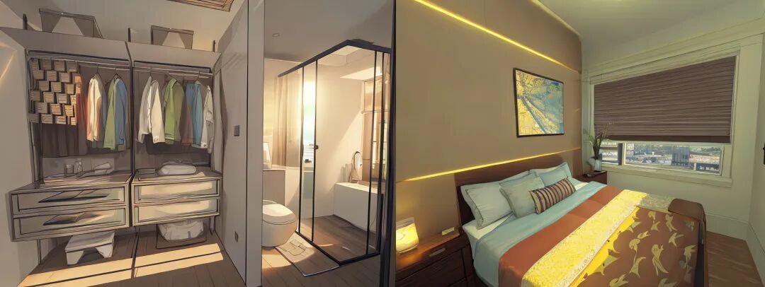 天河和樾府今天开放售楼部，各种照片曝光！