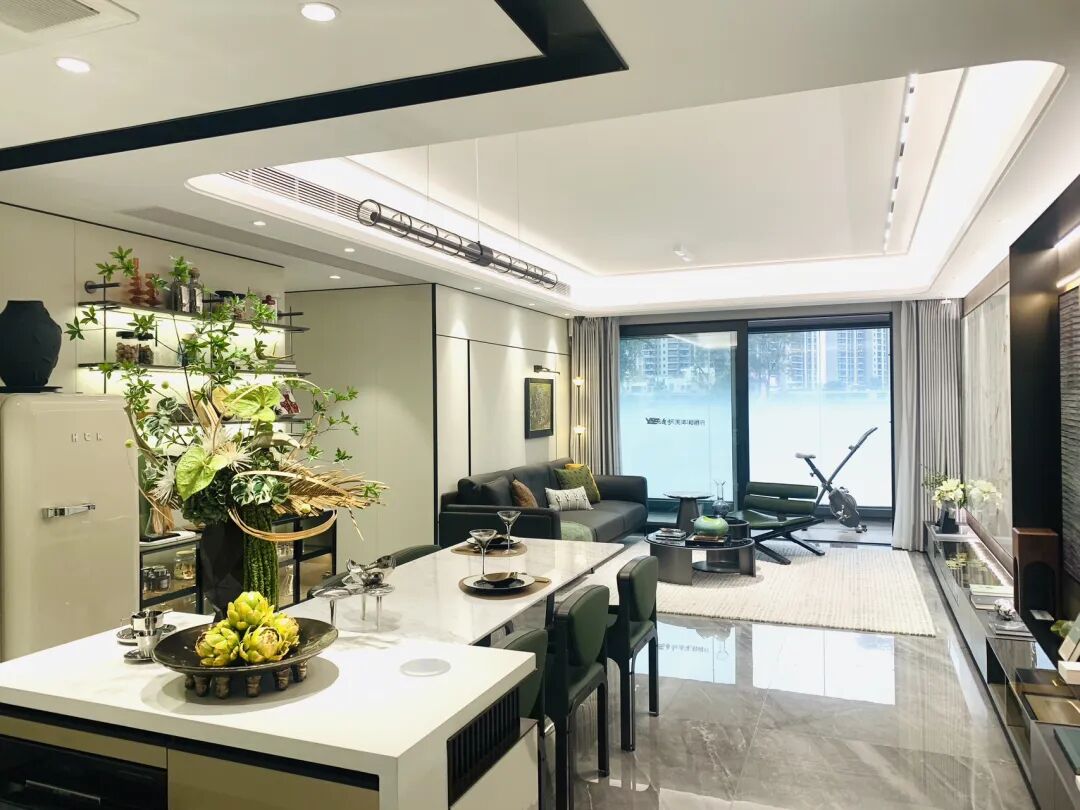 天河和樾府今天开放售楼部，各种照片曝光！