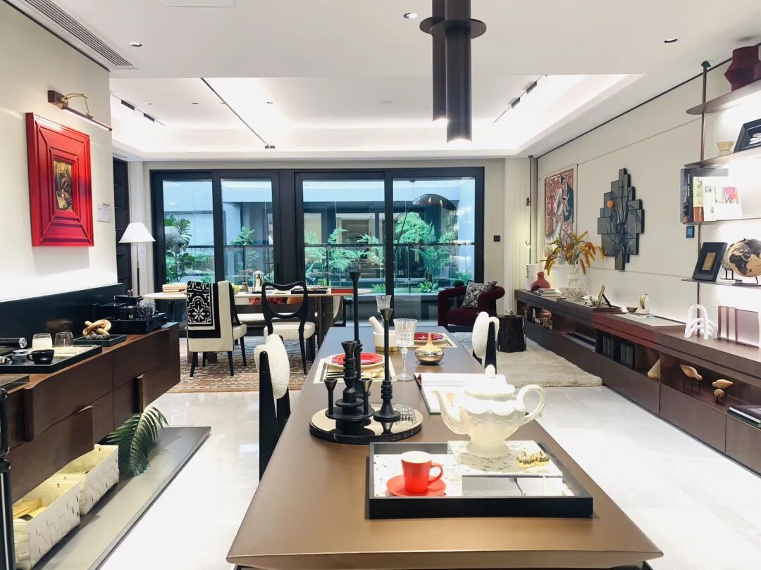 天河和樾府今天开放售楼部，各种照片曝光！