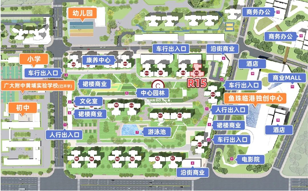 广州黄埔【富力南驰·富颐华庭】这个楼盘怎么样？在售哪些户型？