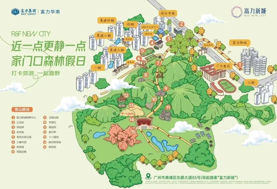 黄埔富力新城*新房价，*付66万！学府+现房