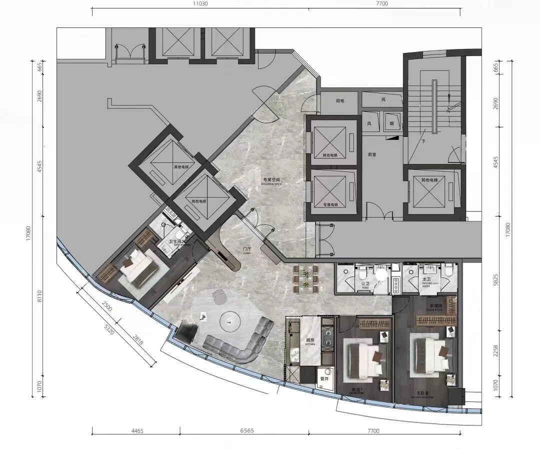 海珠天誉半岛A4栋案名白天鹅壹号，400㎡大平层上新