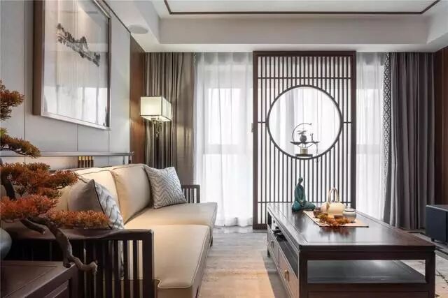 140㎡新中式，古韵诗意，朴素禅静