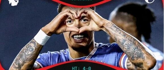 残暴8-0！20场轰54球，英超传奇9分领跑冲生涯首冠